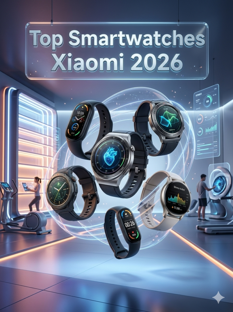 Melhores smartwatches Xiaomi em 2026: Top 5 que valem a pena