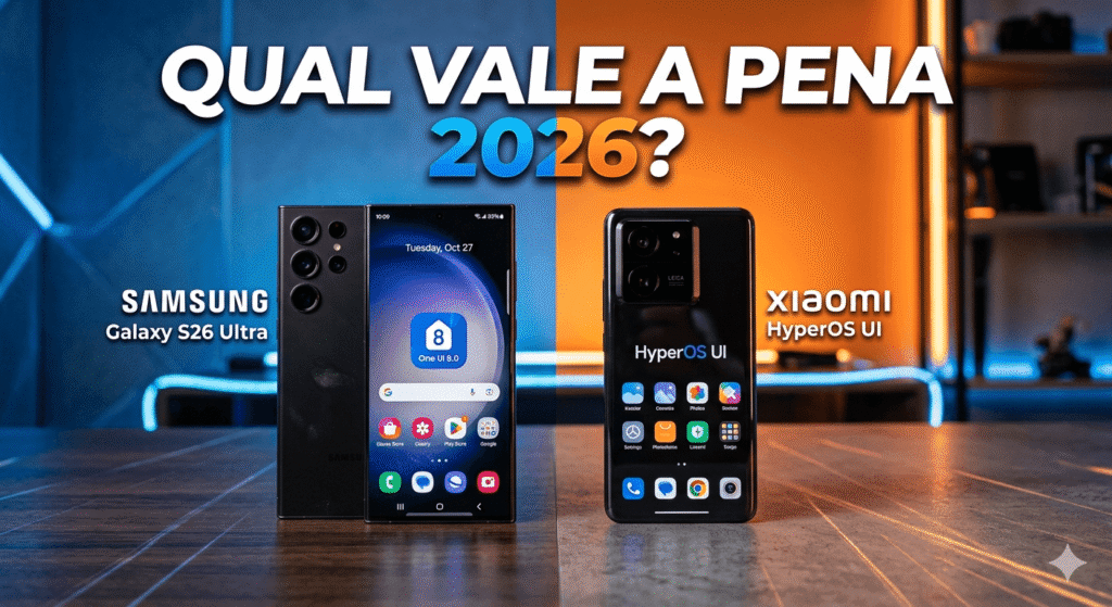 Xiaomi ou Galaxy, qual vale a pena em 2026?