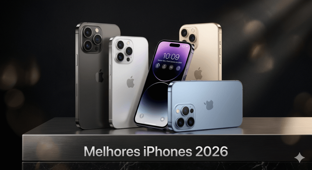 Melhores iPhones 2026
Veja quais valem a pena