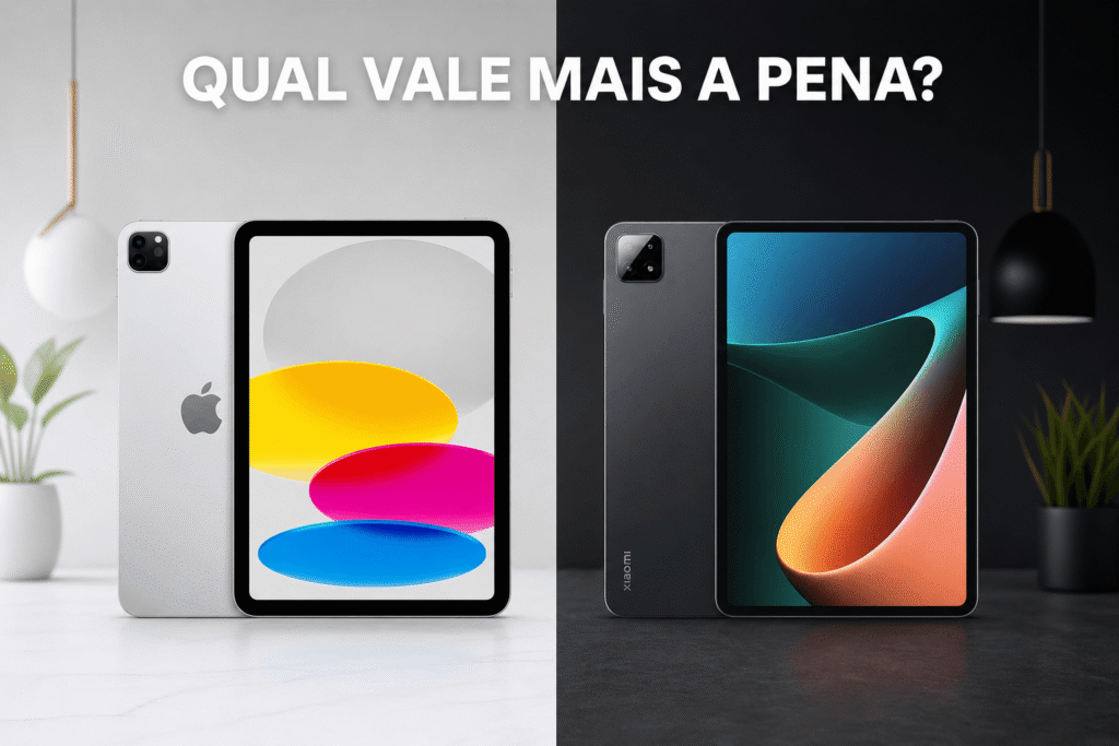 iPad Air vs Xiaomi Pad 6: qual vale mais a pena em 2026?