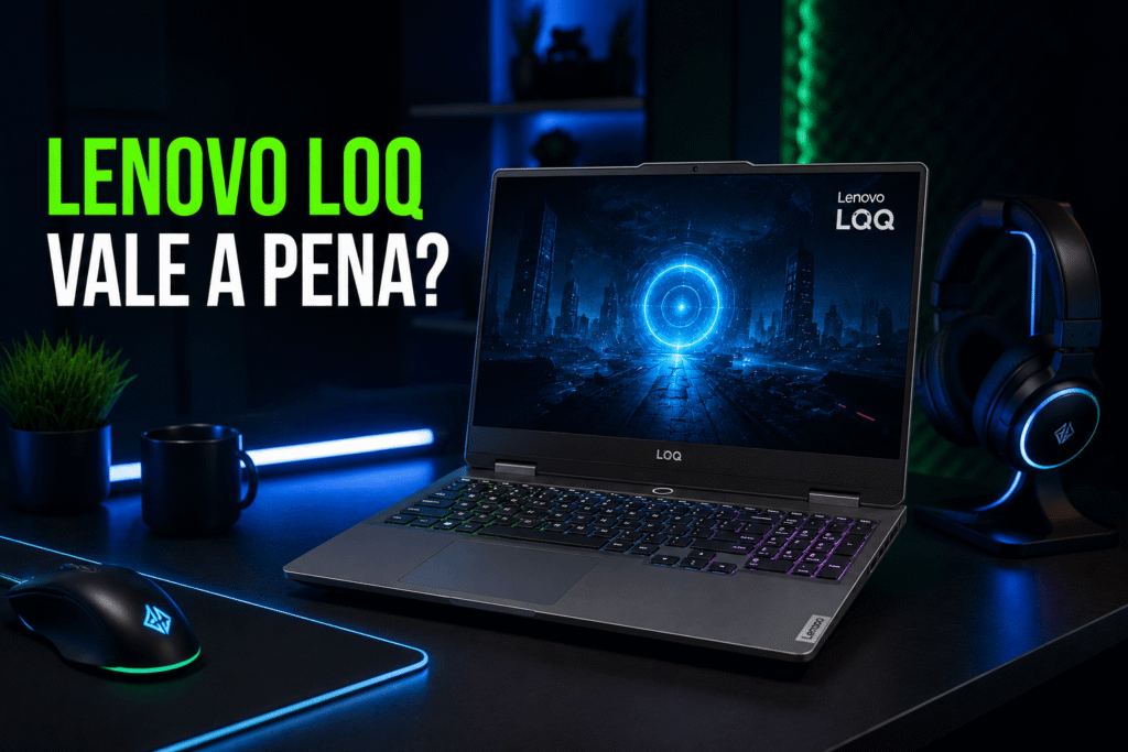 Lenovo LOQ vale a pena? O notebook gamer equilibrado que surpreendeu nossa equipe