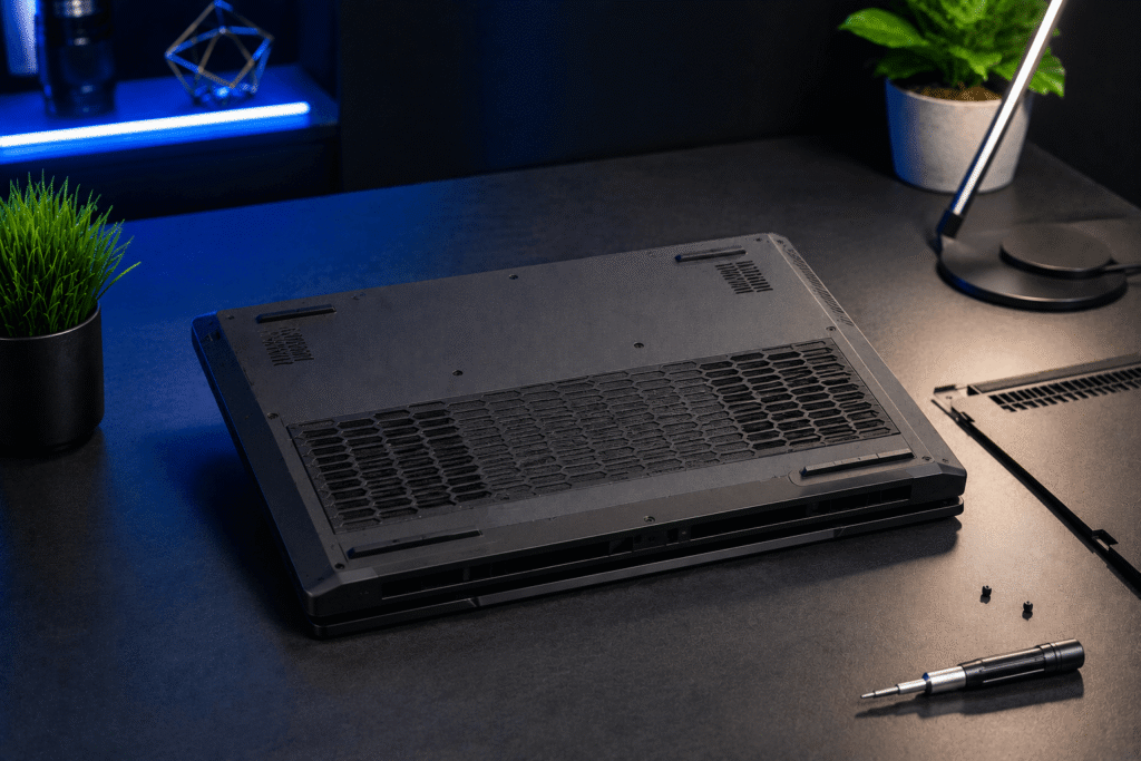 Notebook gamer Lenovo LOQ com RTX em análise completa de desempenho, upgrades, tela e custo-benefício em 2026