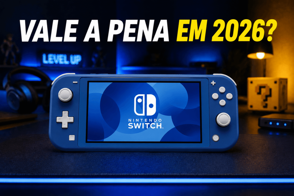 Nintendo Switch Lite vale a pena em 2026? Veja análise completa