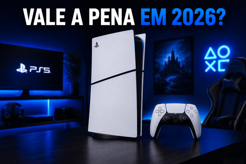 PS5 Slim vale a pena em 2026? Veja análise completa