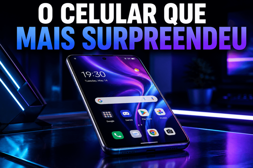 O celular que mais surpreendeu nossa equipe em 2026