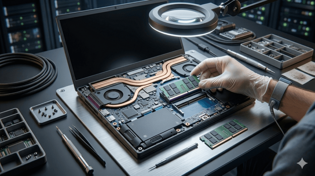 Notebook lento em análise sobre desempenho, SSD, memória RAM e manutenção preventiva em 2026